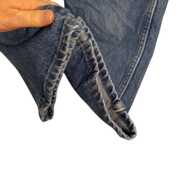 Rustler Size 16 Reg 27x28 Jeans Boys Mens Regular Fit Denim Blue Straight Leg - Picture 6 of 11